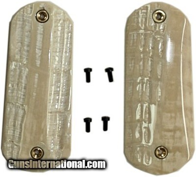 Colt 1902 Hammer Auto Fossilized Alaskan Walrus Ivory Grips