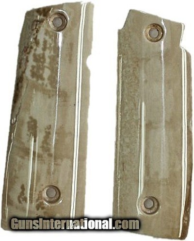 Colt Government .380 & Colt Mustang Plus II Walrus Ivory Grips