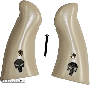 Smith & Wesson K & L Frame Ivory-Like Grips, The Punisher