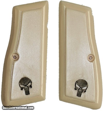 Browning FN HI Power Ivory-Like Grips, Model 1935, The Punisher