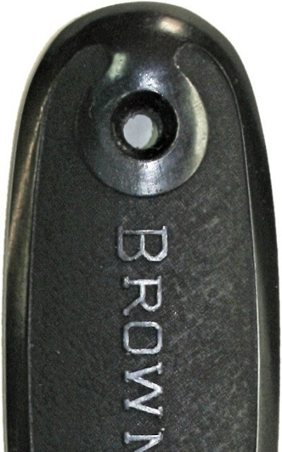 Browning Pump Action Shotgun Butt Plate, 20 Gauge