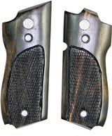 Smith & Wesson Model 39 Auto Tigerwood Checkered Grips
