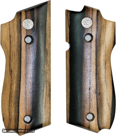 Smith & Wesson Model 39 Auto Smooth Tigerwood Grips