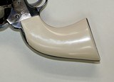 Pietta 1873 SA Revolver Ivory-Like One Piece Grips, Smooth - 4 of 7