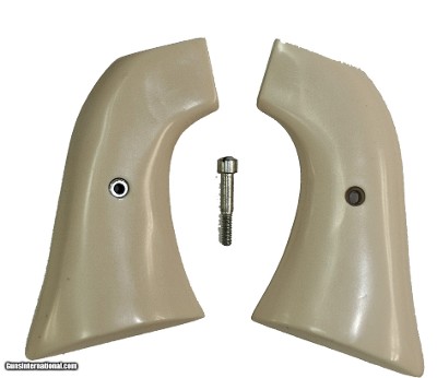 Pietta 1860 Army Ivory-Like Grips. Smooth