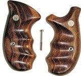 Smith & Wesson N Frame Smooth Goncalo Alves Wood Combat Grips, Round Butt - 1 of 1