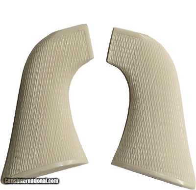Pietta 1860 Army Ivory-Like Checkered Grips, 1 Piece
