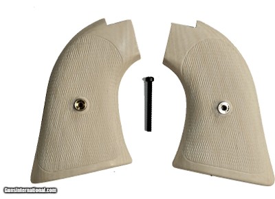 Heritage Rough Rider SA Revolver Ivory-Like Checkered Grips