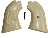 Heritage Rough Rider .22 Revolver Ivory-Like Grips, Cowboy on Wild Horse - 1 of 5