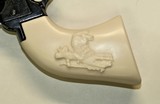 Heritage Rough Rider .22 Revolver Ivory-Like Grips, Cowboy on Wild Horse - 2 of 5
