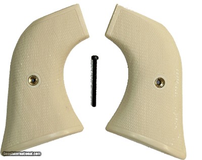 Ruger Wrangler Ivory-Like Grips, Checkered