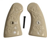 Colt Army Special Ivory Like Grips With Asian Dragon