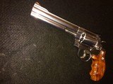Smith & Wesson N Frame Smooth Goncalo Alves Wood Combat Grips, Round Butt - 4 of 4