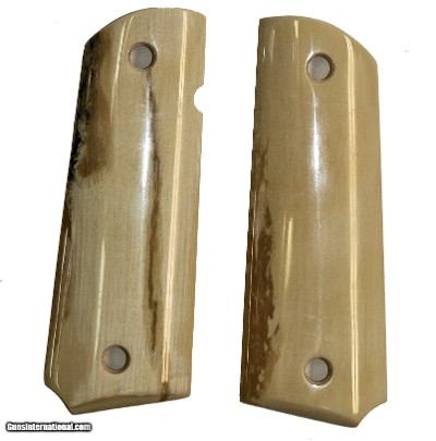 Colt 1911 Siberian Mammoth Ivory Grips