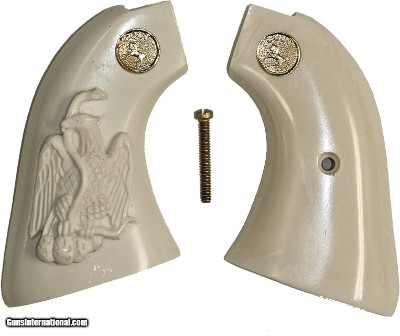 Colt Scout & Frontier Grips, Mexican Eagle & Snake With Medallions