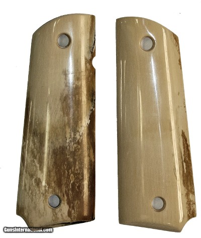 Colt 1911 Siberian Mammoth Ivory Grips