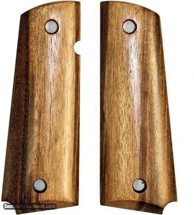 Ruger SR1911 Goncalo Alves Wood Grips, Smooth, Oil Finish