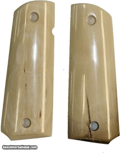Colt 1911 Siberian Mammoth Ivory Grips