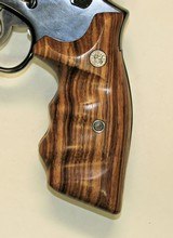 Smith & Wesson K & L Frame Smooth Zebra Wood Combat Grips - 2 of 6