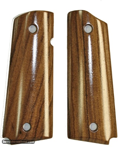 Colt 1911 Claro Walnut Grips, Smooth