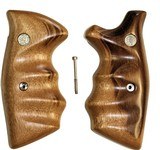 Smith & Wesson K & L Frame Goncalo Alves Wood Combat Grips, Square Butt - 1 of 5