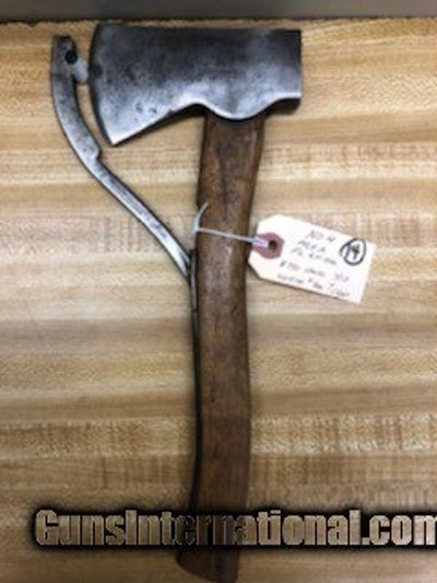 Marbles MSA No. 4 Wood Handle Axe With Flange