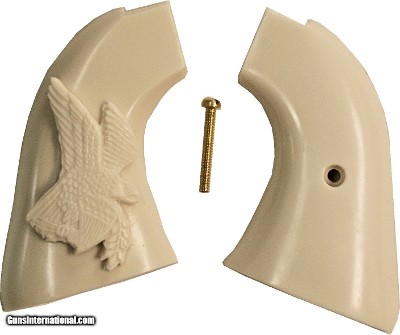 Colt Scout & Frontier Ivory-Like Grips With American Eagle