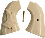 Colt Scout & Frontier Ivory-Like Grips With American Eagle - 1 of 1