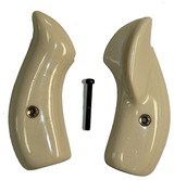 Smith & Wesson J Frame Ivory-Like Grips, Round Butt With Thumb Rest - 1 of 1