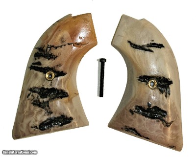 Colt Scout & Frontier Repro Ram Horn Grips