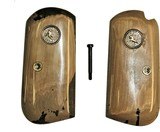 Colt 1903 & Colt 1908 Siberian Mammoth Ivory Grips With Medallions
