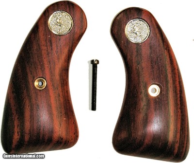 Colt Detective Special 2nd Model, Full Frame Cocobolo Rosewood Grips