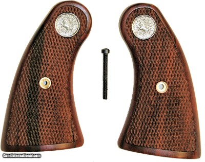 Colt Police Positive Special Cocobolo Rosewood Grips W/Medallions