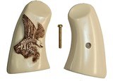 Smith & Wesson Schofield Ivory-Like Grips With Antiqued American Eagle - 1 of 1
