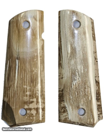 Colt 1911 Siberian Mammoth Ivory Grips