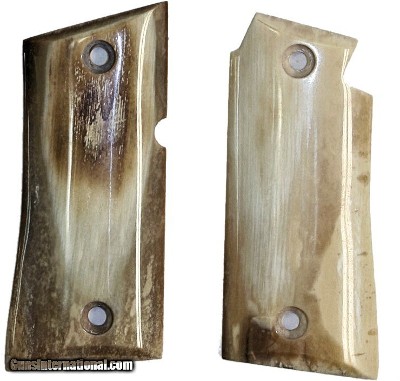 Colt Mustang & Colt Pocketlite Siberian Mammoth Ivory Grips