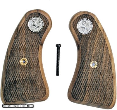 Colt Detective Special 2nd Model, Full Frame Claro Walnut Checkered Grips