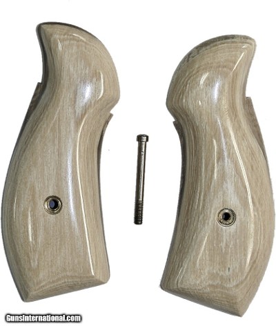 Smith & Wesson N Frame Siberian Mammoth Ivory Grips, Round Butt