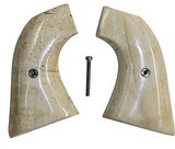 Uberti Old Model P 1873 Fossilized Walrus Ivory Grips