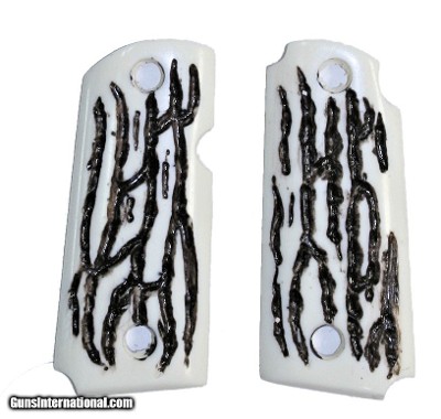 Kimber Micro 9 Imitation Jigged Bone Grips
