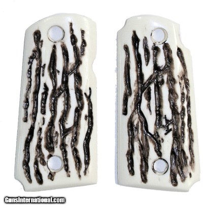 Kimber Micro Carry .380 Imitation Jigged Bone Grips