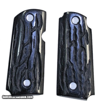 Kimber Micro 9 Imitation Jigged Buffalo Horn Grips