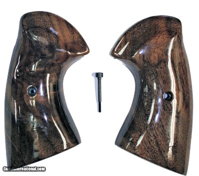 Colt Python 2020 or Original E & I Frame Target Style Claro Walnut Grips