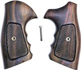 Smith & Wesson J Frame Rosewood Combat Grips, Checkered