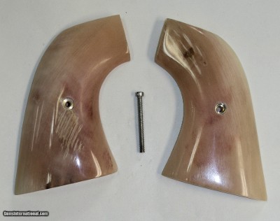 Colt SAA Single Action Army Oversize Alaskan Dall Sheep Horn Grips