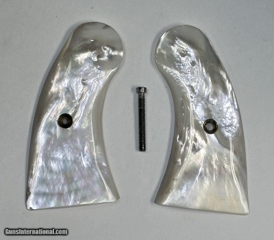 Colt Police Positive Real Mother of Pearl Grips, Aged