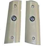 Ruger SR1911 Auto Ivory-Like Grips With Medallions - 1 of 1