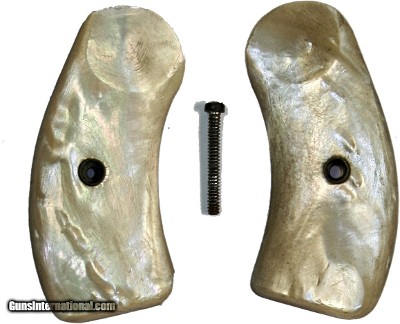 Colt New Pocket .32 Real Mother of Pearl Grips, Aged