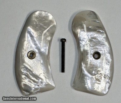 Colt New Pocket .32 Real Mother of Pearl Grips, Aged