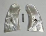 Smith & Wesson K & L Frame Real Mother of Pearl Grips, Aged - 1 of 1